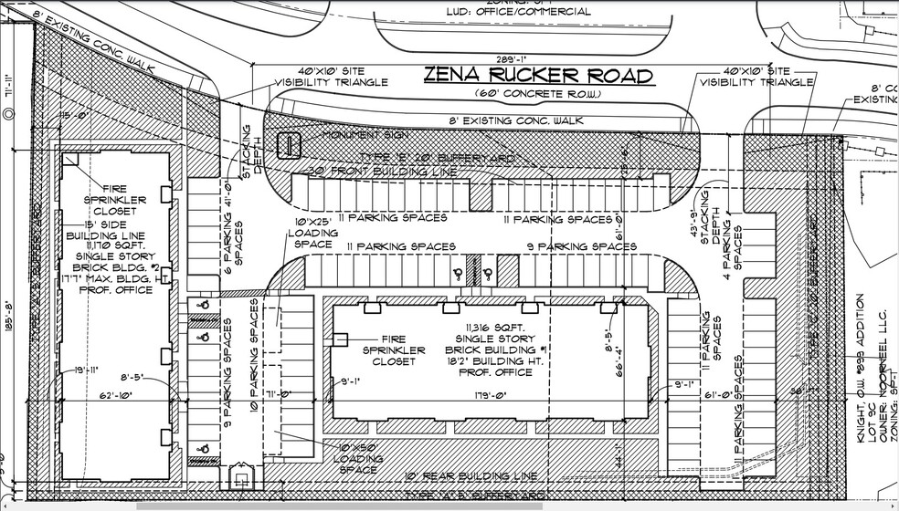 731 Zena Rucker Rd, Southlake, TX for lease - Site Plan - Image 3 of 6