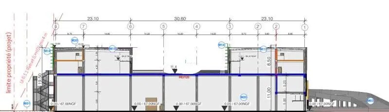 Flex in Gonesse for lease - Floor Plan - Image 3 of 7