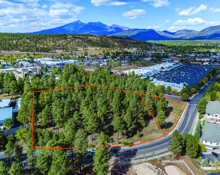 1487-1551 S Plaza Way, Flagstaff, AZ for sale - Aerial - Image 2 of 5