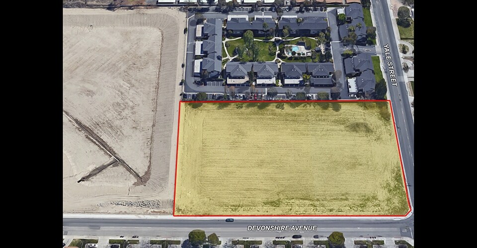E Devonshire Ave, Hemet, CA for sale - Aerial - Image 2 of 4