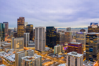 1099 18th St, Denver, CO - aerial  map view