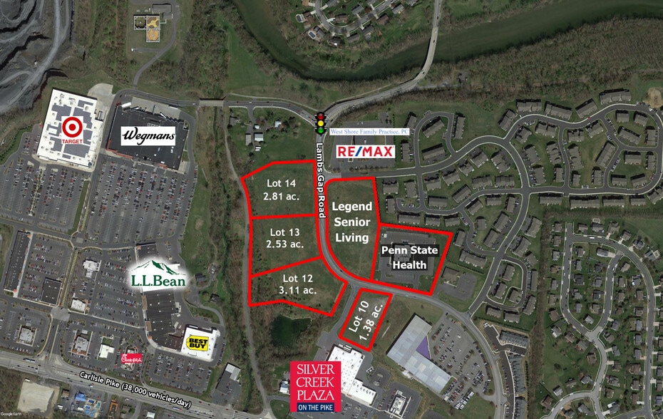 Lambs Gap Rd, Mechanicsburg, PA for lease - Site Plan - Image 1 of 6