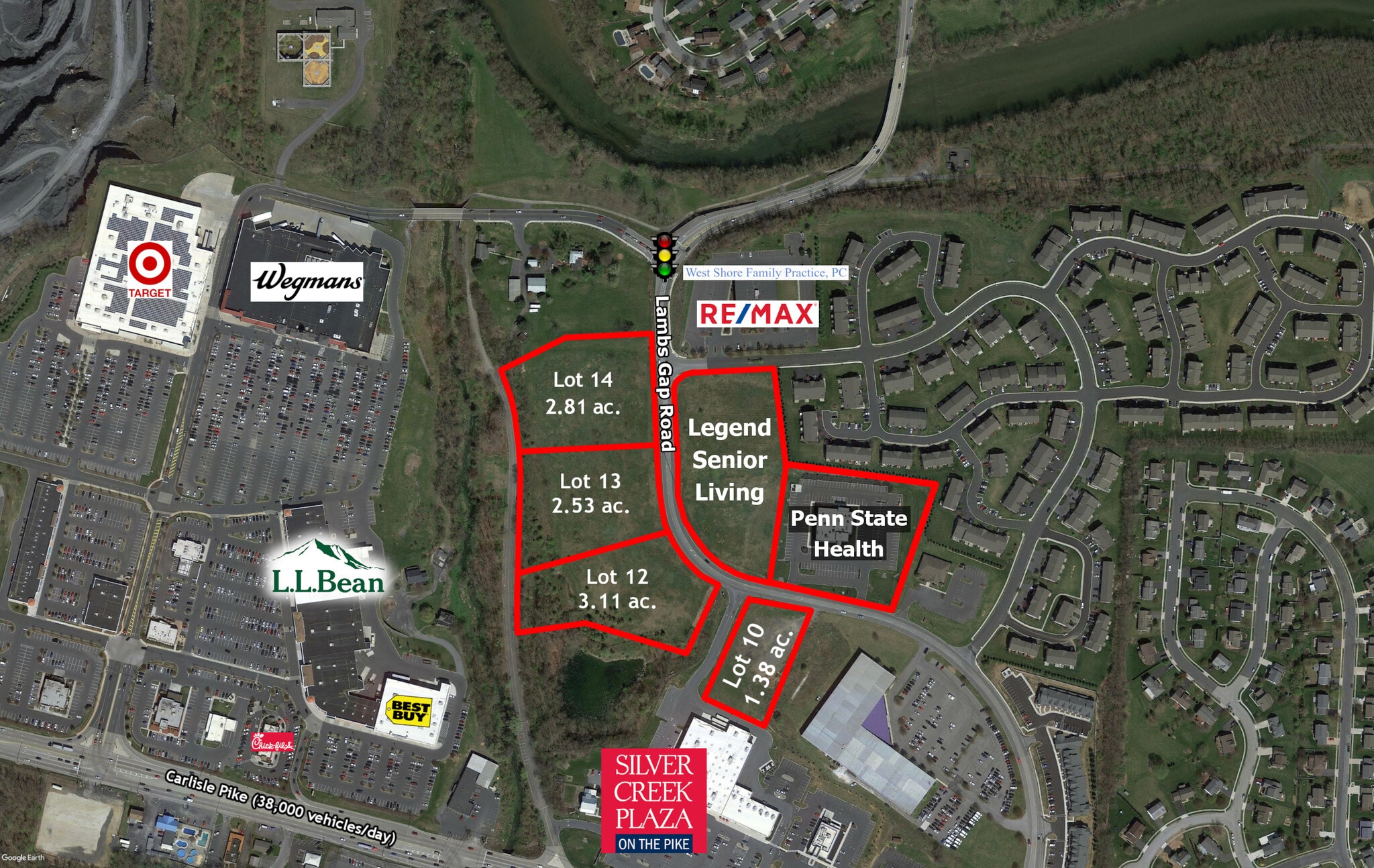 Lambs Gap Rd, Mechanicsburg, PA for lease Site Plan- Image 1 of 7