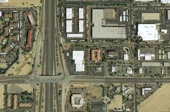 7400 W Detroit St, Chandler, AZ - aerial  map view