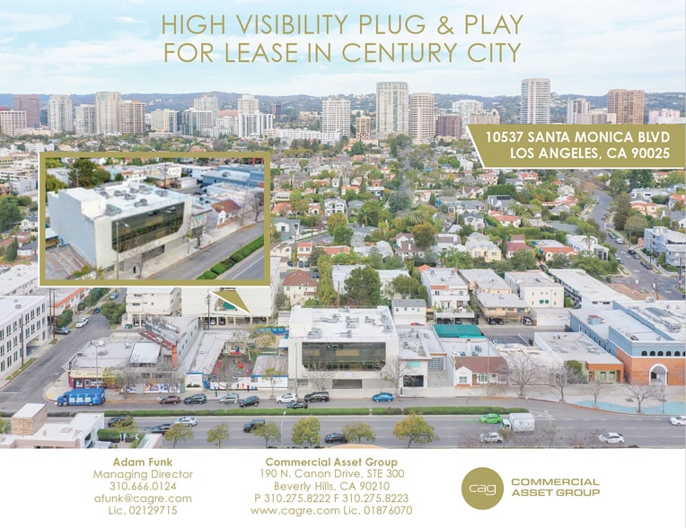 10537 Santa Monica Blvd, Los Angeles, CA for lease - Building Photo - Image 1 of 13