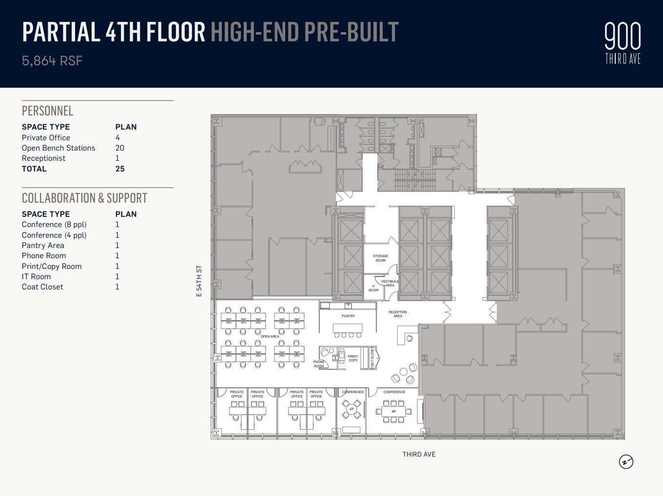900 Third Ave, New York, NY for lease Floor Plan- Image 1 of 1