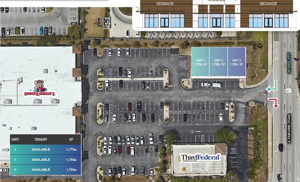 5010-5020 S Cleveland Ave, Fort Myers, FL for lease - Building Photo - Image 3 of 3