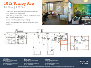 1012-1016 Torney Ave, San Francisco, CA for lease Floor Plan- Image 1 of 1