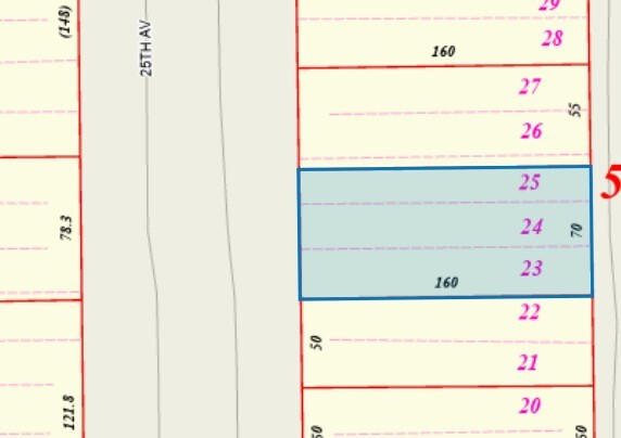 2714 25th Ave, Gulfport, MS for sale - Plat Map - Image 1 of 2