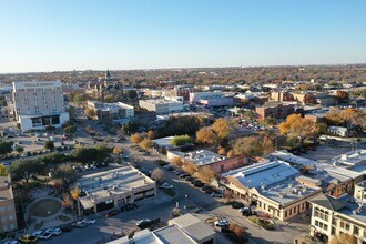 217 E Hickory St, Denton, TX - AERIAL  map view - Image1
