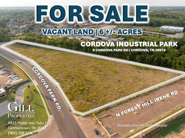 0 Cordova Park Rd, Cordova, TN for sale - Primary Photo - Image 1 of 3