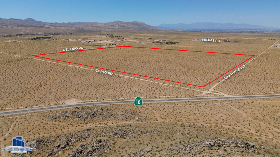 Del Oro Rd., Apple Valley, CA for sale - Primary Photo - Image 1 of 6