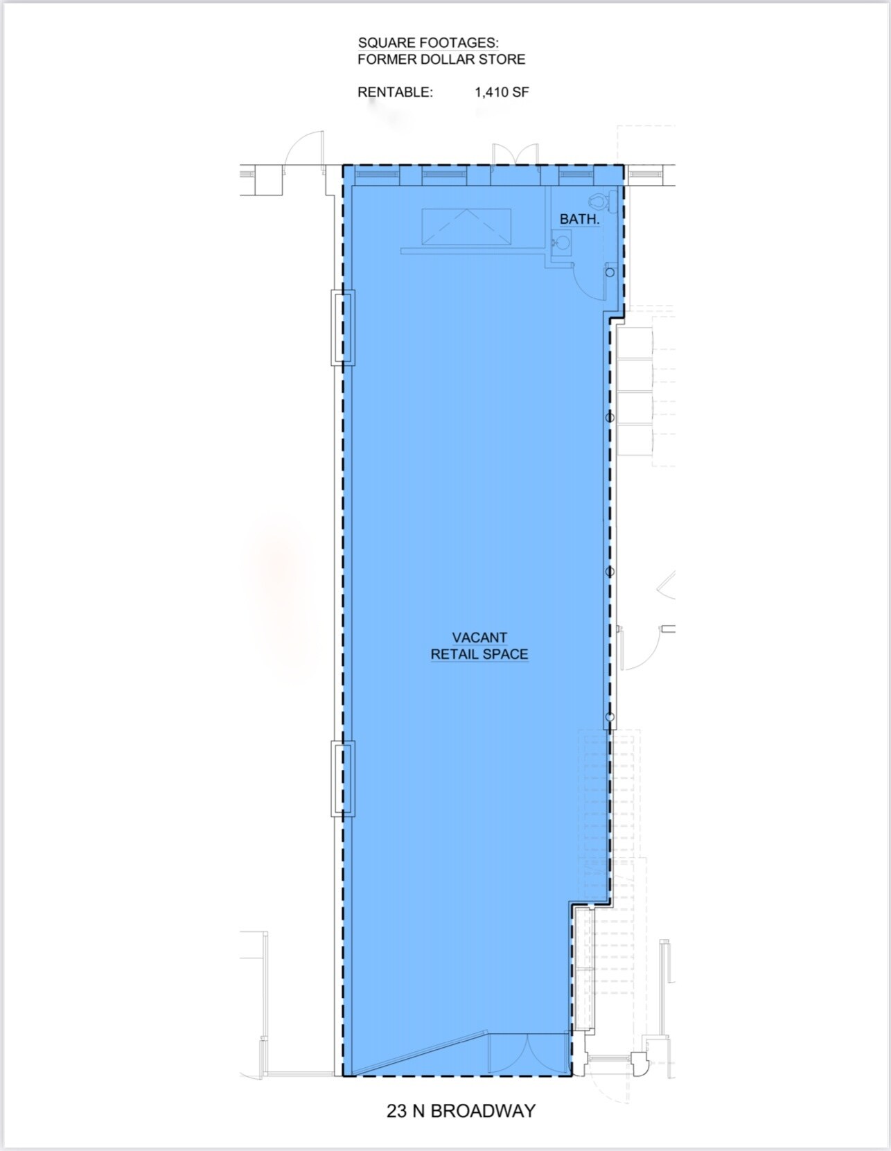 15-23 N Broadway, Yonkers, NY for lease Floor Plan- Image 1 of 1