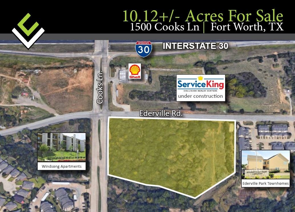 1500 Cooks Ln, Fort Worth, TX 76120 10.12 Acres
