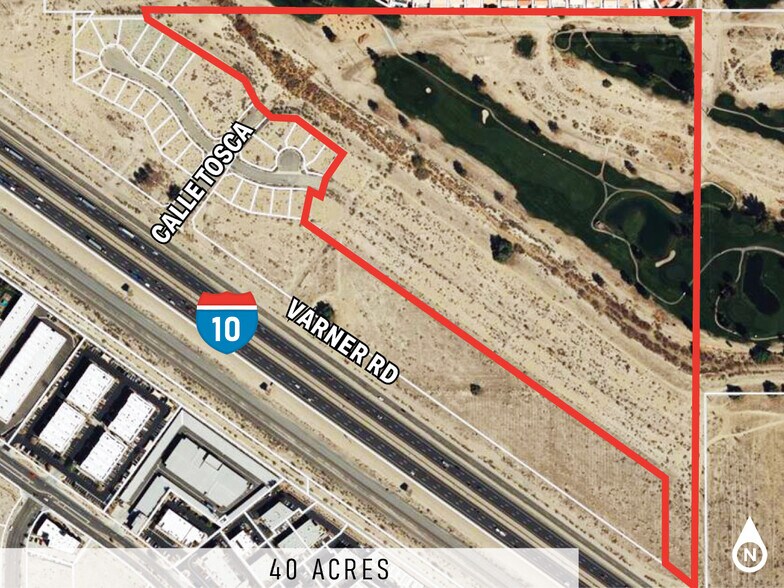 Varner, Thousand Palms, CA for sale - Aerial - Image 2 of 3