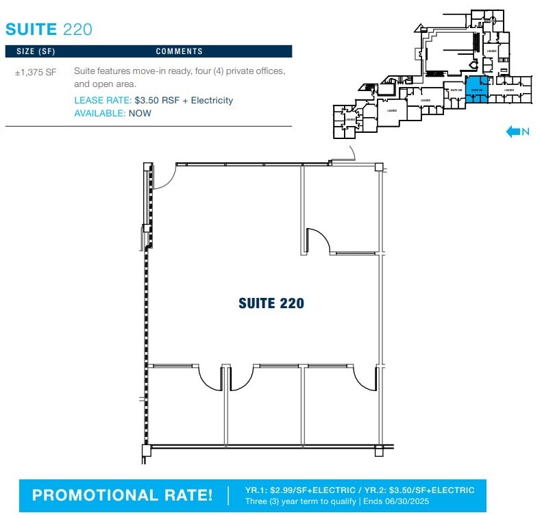 445 Marine View Ave, Del Mar, CA for lease Floor Plan- Image 1 of 1