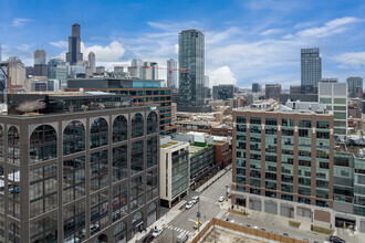 311 N Morgan St, Chicago, IL - aerial  map view