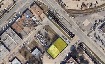 2717-2723 Egan Avenue, Dallas, TX - AERIAL  map view - Image1
