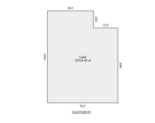 112 Macomb Pl, Mount Clemens, MI for sale - Plat Map - Image 3 of 13