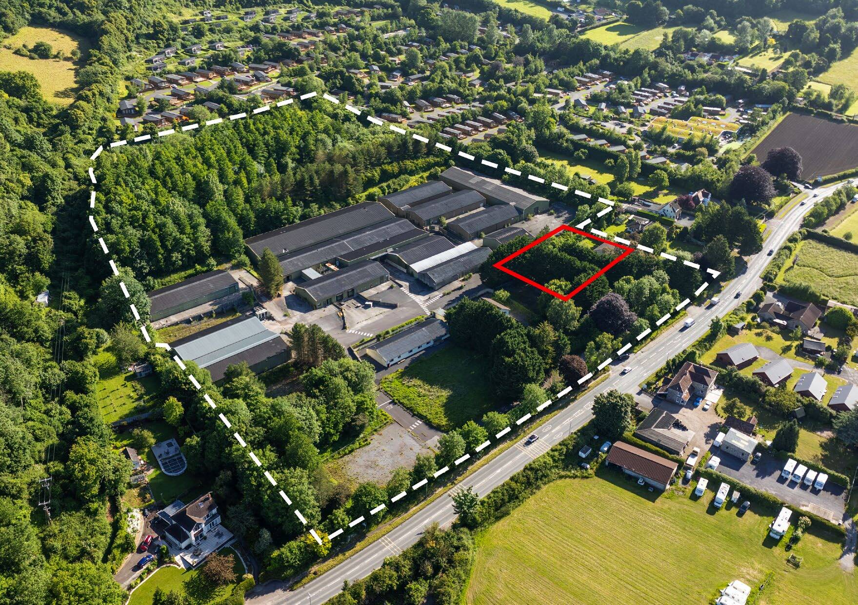 Axbridge Rd, Axbridge for sale Aerial- Image 1 of 5
