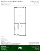 23322 Madero, Mission Viejo, CA for lease Floor Plan- Image 1 of 1