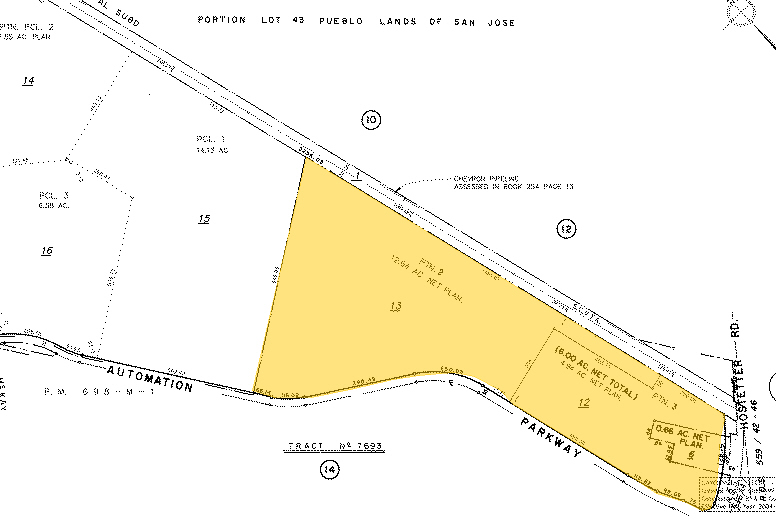 1704 Automation Pky, San Jose, CA for sale - Plat Map - Image 2 of 20