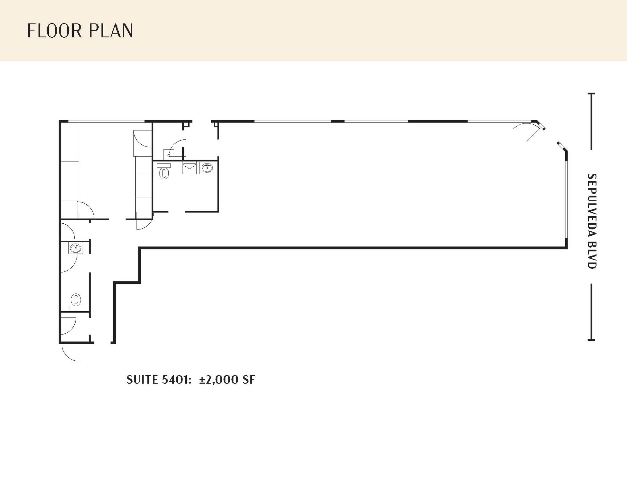 5401 Sepulveda Blvd, Culver City, CA for lease Floor Plan- Image 1 of 1