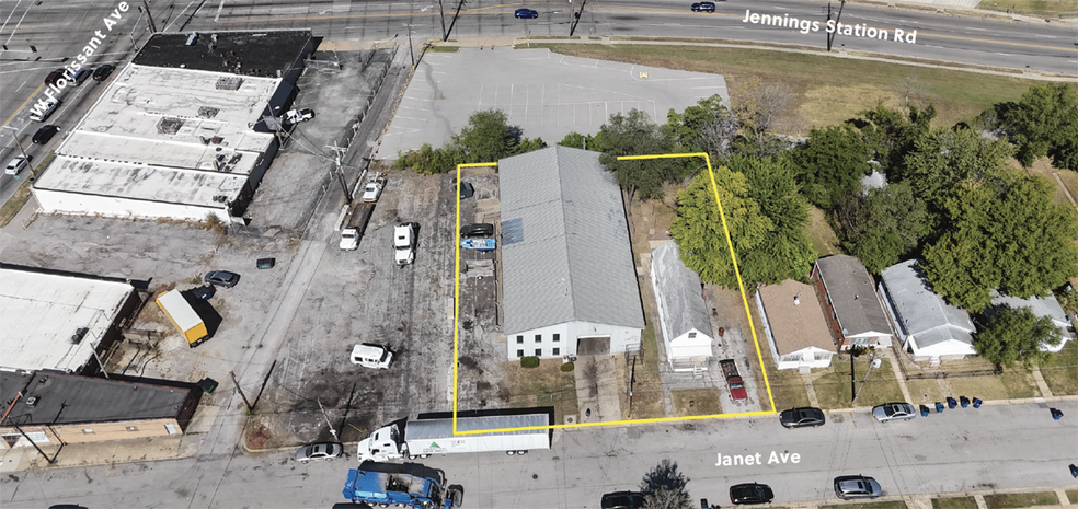 5807 Janet Ave, Saint Louis, MO for lease - Aerial - Image 2 of 2