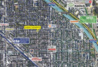 2101-2111 W Armitage Ave, Chicago, IL - AERIAL  map view - Image1