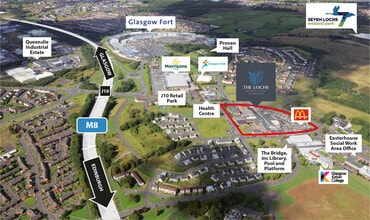 Shandwick Sq, Glasgow for lease Aerial- Image 1 of 2