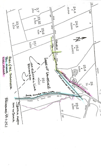 Taylor Rd, Mountaindale, NY for sale - Plat Map - Image 1 of 3