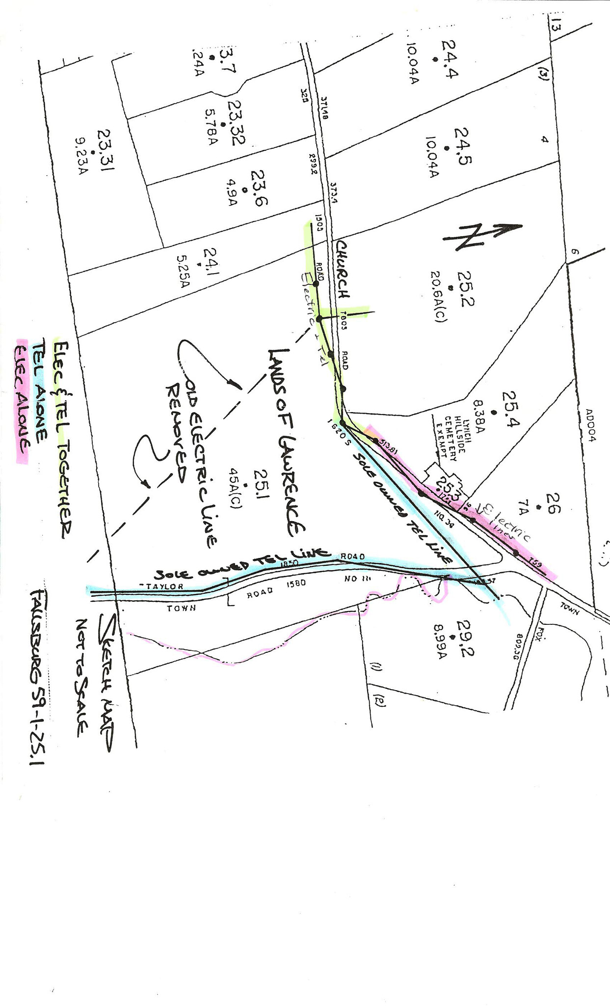 Taylor Rd, Mountaindale, NY for sale Plat Map- Image 1 of 4