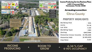 More details for 6410 S Suncoast Blvd, Homosassa, FL - Retail for Sale