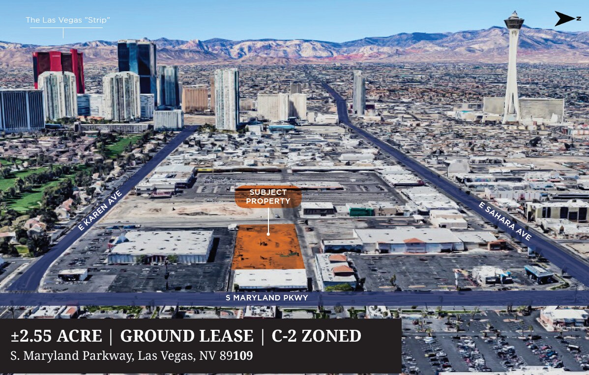 S Maryland Pkwy 2.55 Acres Ground Lease, Las Vegas, NV 89109 S Maryland Pkwy 2.55 Acres