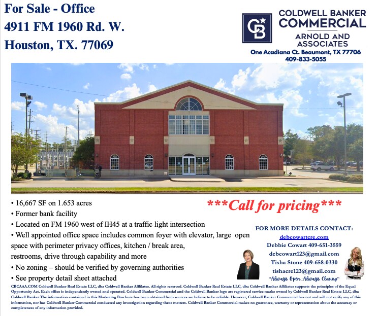 4911 FM 1960 Rd W, Houston, TX for sale Primary Photo- Image 1 of 6