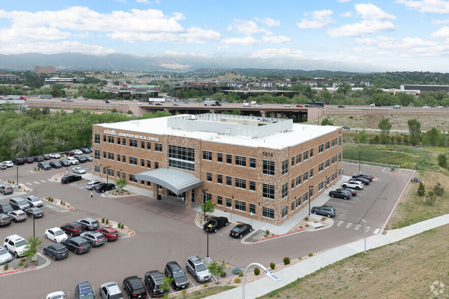 5818 N Nevada Ave, Colorado Springs, CO for lease - Aerial - Image 2 of 4