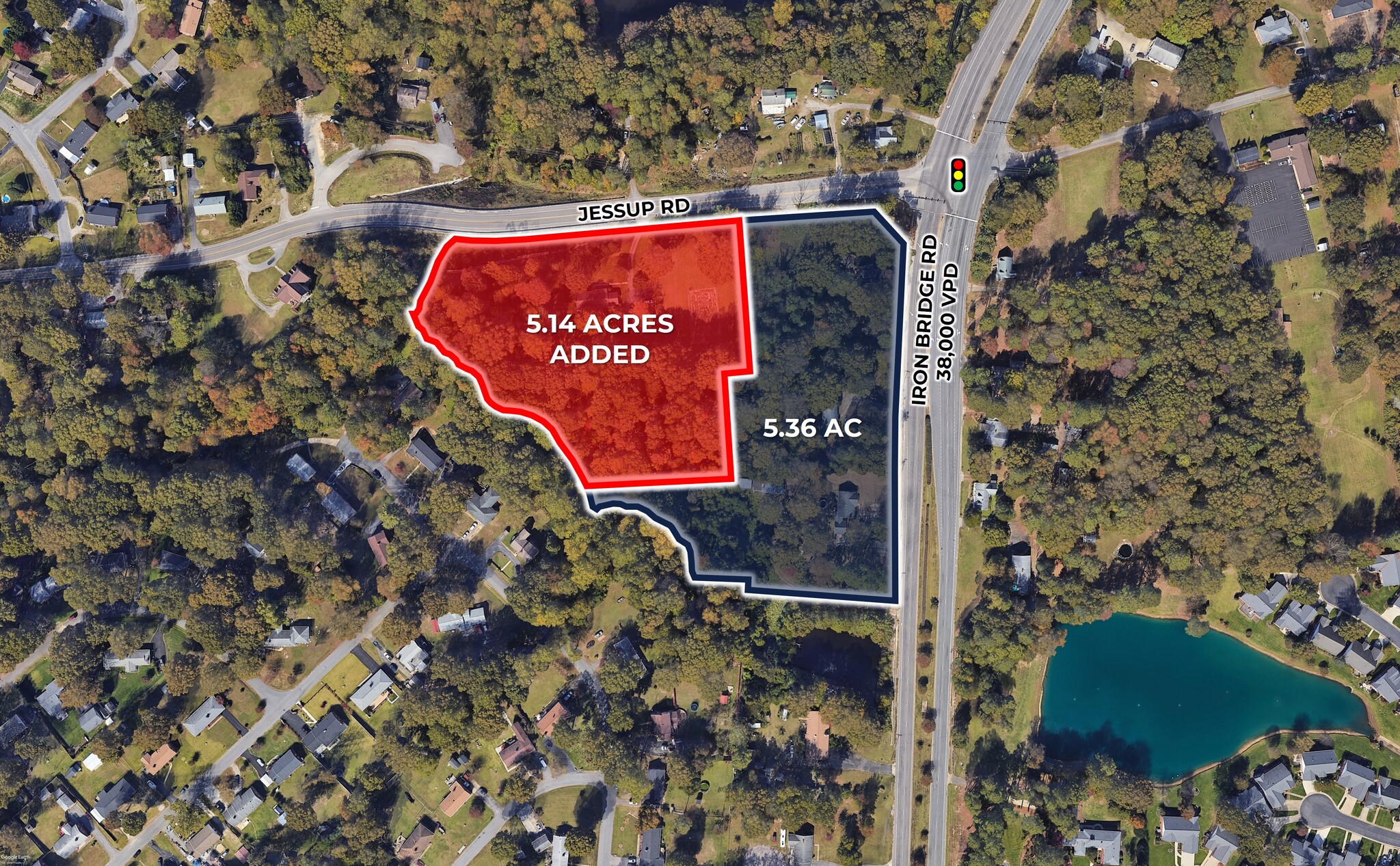 Iron Bridge Rd & Jessup Rd, North Chesterfield, VA for sale Building Photo- Image 1 of 4