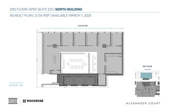 2001 K St NW, Washington, DC for lease Floor Plan- Image 1 of 1