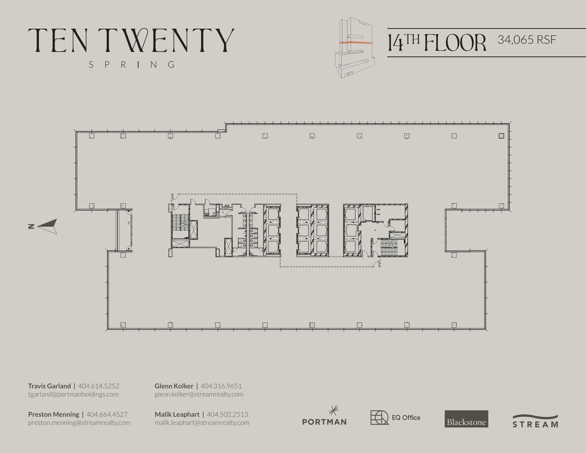 1020 Spring St, Atlanta, GA for lease Floor Plan- Image 1 of 1