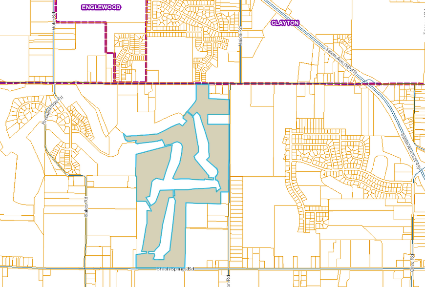 0 Shiloh Springs Rd, Clayton, OH for sale - Plat Map - Image 1 of 5