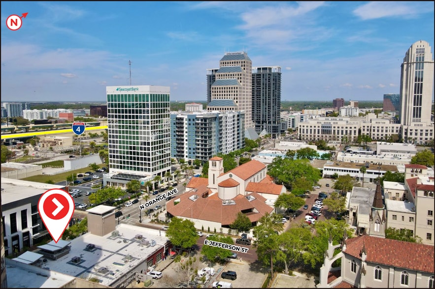 131 N Orange Ave, Orlando, FL for lease - Aerial - Image 2 of 5