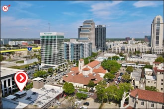 131 N Orange Ave, Orlando, FL - AERIAL map view