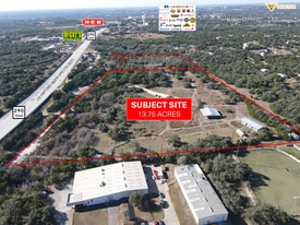 13.75 Acres on Highway 290 - Owner Financed Property
