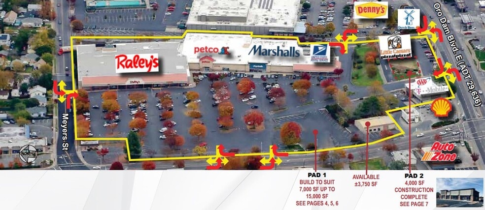 Myers St, Oroville, CA for lease - Building Photo - Image 1 of 4