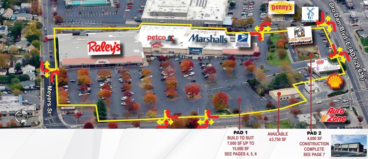 Myers St, Oroville, CA for lease Building Photo- Image 1 of 5