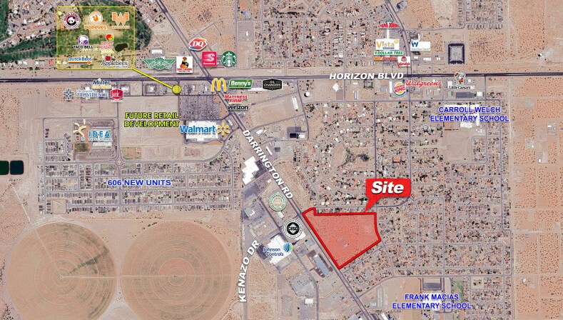 Darrington Rd, Horizon City, TX for sale Primary Photo- Image 1 of 1