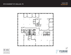 311 N Market St, Dallas, TX for lease Floor Plan- Image 1 of 1