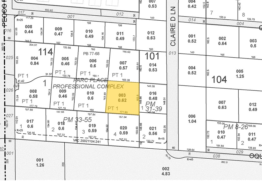 5852 S Pecos Rd, Las Vegas, NV for sale - Plat Map - Image 1 of 1