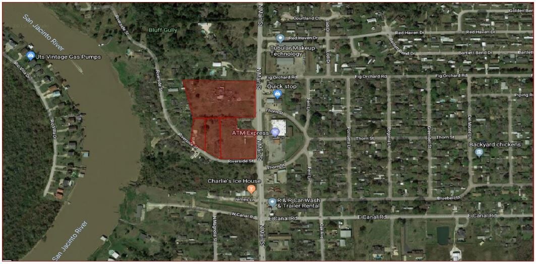 1016 Main St, Highlands, TX for sale Aerial- Image 1 of 1