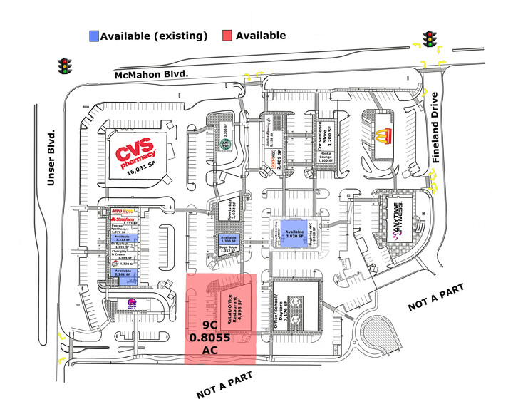 Unser Blvd, Albuquerque, NM for lease - Site Plan - Image 2 of 3